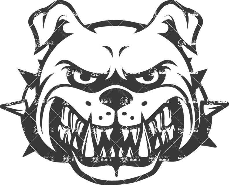 Vector Mascot Collection - bulldog mascot image